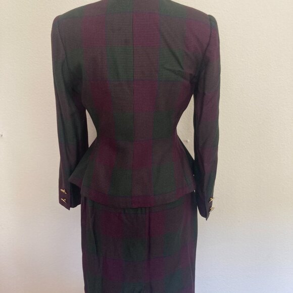 Kasper ASL Peplum Coat Suit - Picture 3 of 10